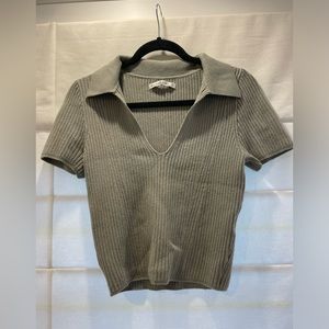 Sage green Abercrombie sweater